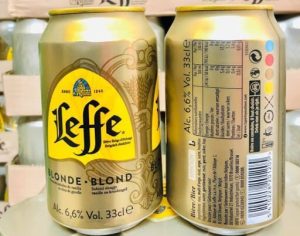 thùng bia leffe 24 lon 330ml