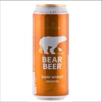 Bia gấu Bear Beer Dark Wheat 5,4 độ - Bia Đức