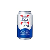 Bia 1664 Blanc Kronenbourg lon 330 ml