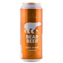 Bia Gấu Bear Beer Dark Wheat 5,4% - lon 500ml