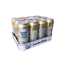 Bia Lander Brau Weissbeer 4.7% Hà Lan - Thùng 12 lon x 500 ml