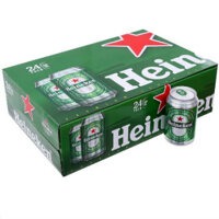 Bia Heineken Hà Lan 5% - lon 330 ml