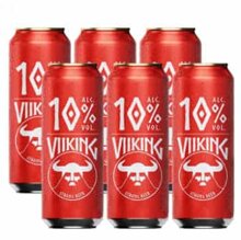 Bia Viiking Strong 10% Đức – 24 lon 500ml
