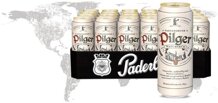 Bia Paderborner Pilger Original 5% - Lon 500ml, Thùng 24 Lon