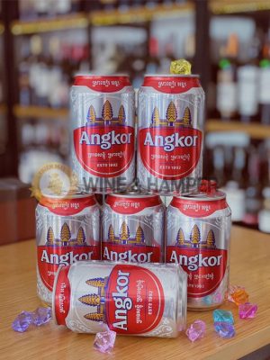 Bia Campuchia – Angkor Beer (330ml/5%) – Thùng 24 Lon