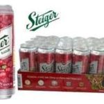 Bia không cồn Steiger Radler Cranberry (việt quất) - Thùng 24 lon x 500ml
