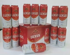Hộp quà bia Bỉ Luxus 12 lon 500ml